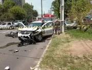 Homem morre após colisão com dois carros, moto e v