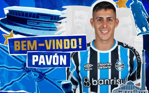 Cristian Pavón é anunciado oficialmente pelo Grêmi