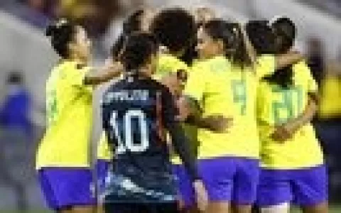 Copa Ouro:de Futebol Feminino  Brasil goleia Argen