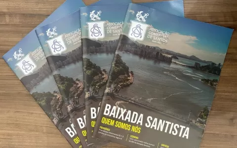 Associação Comercial de Santos lança revista com d