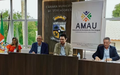 Prefeitos da AMAU se reuniram em Barão de Cotegipe