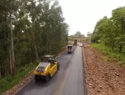 Concluído o Trecho de asfalto da ERS-137 em Itatib