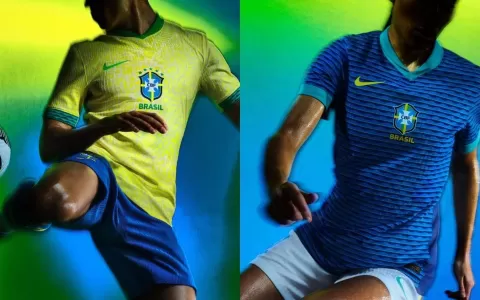 Patrocinadora lança novas camisas da Seleção Brasi