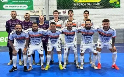 Passo Fundo Futsal empata na estreia da Taça Farro