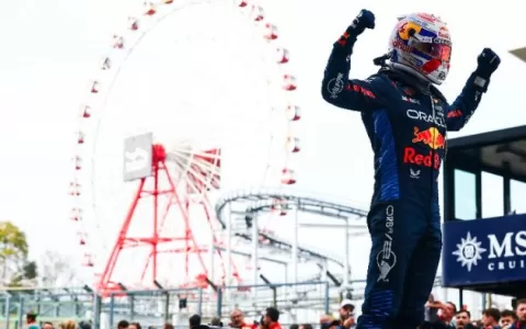  GP do Japão de F1: Verstappen vence em dobradinha