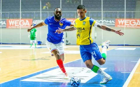 Seleção Brasileira de Futsal sofre revés para Fran