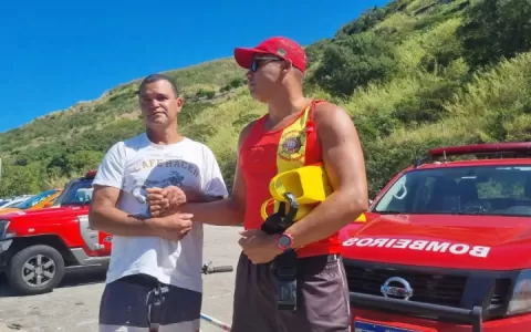 Homem é resgatado após cinco dias perdido em ilha 