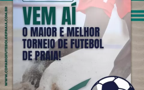 Copa Rio De Futebol de Praia reunirá times das pri