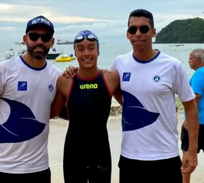 Atletas de águas abertas do Yacht Clube da Bahia g