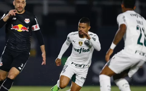 Líder Palmeiras arranca empate diante do Bragantin