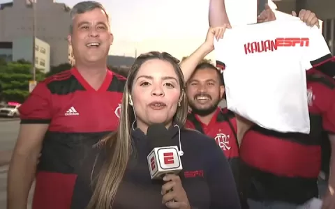 Torcedor do Flamengo é preso após assediar repórte