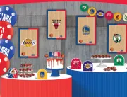 Festcolor Festa e NBA apresentam linha de artigos de festa