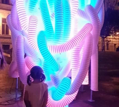 LUMI - Festival de Luzes ilumina Nova Friburgo dur