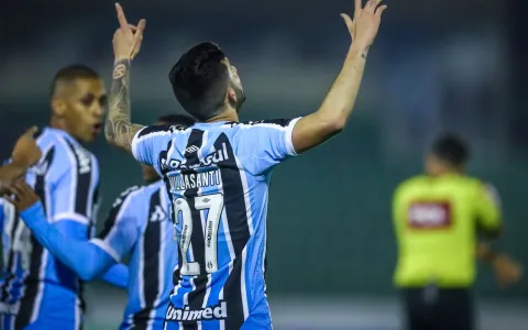 Grêmio bate Guarani para assumir vice-liderança da